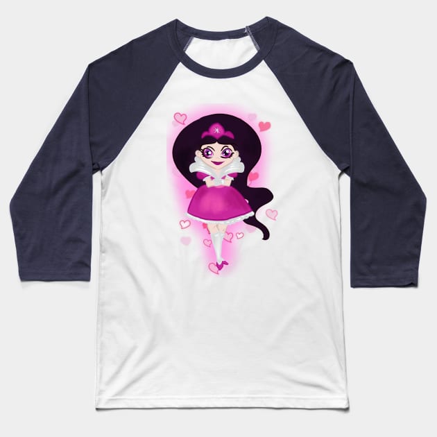 DC Super Hero Girls Star Sapphire Baseball T-Shirt by OCDVampire